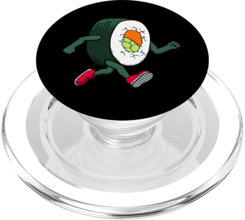 Ironie Sushi Maki Laufen Marathon Hobbyläufer PopSockets PopGrip für MagSafe Ironie Sushi Maki Laufen Marathon Hobbyläufer PopSockets PopGrip für MagSafe von Leichtathletik Leichtathletik Laufmarathon