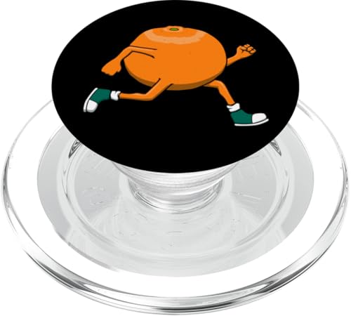 Ironisch Orange Laufen Marathon Hobby Läufer PopSockets PopGrip für MagSafe Ironisch Orange Laufen Marathon Hobby Läufer PopSockets PopGrip für MagSafe von Leichtathletik Leichtathletik Laufmarathon