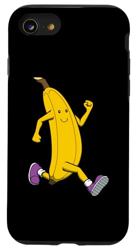 Ironische Banane Marathonlauf Hobbyläuferin Hülle für iPhone SE (2020) / 7 / 8 von Leichtathletik Leichtathletik Laufmarathon