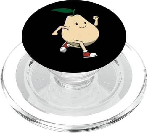 Ironische Birne Marathonlauf Hobby-Läufer PopSockets PopGrip für MagSafe Ironische Birne Marathonlauf Hobby-Läufer PopSockets PopGrip für MagSafe von Leichtathletik Leichtathletik Laufmarathon