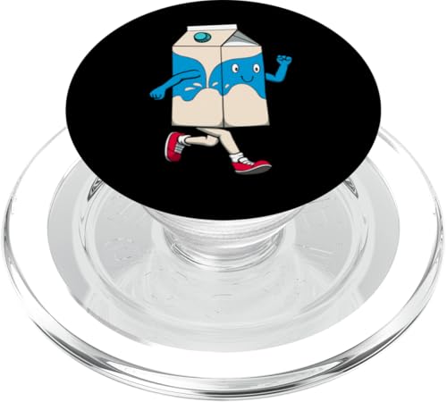 Ironische Milchkiste Marathonlauf Hobbyläufer PopSockets PopGrip für MagSafe Ironische Milchkiste Marathonlauf Hobbyläufer PopSockets PopGrip für MagSafe von Leichtathletik Leichtathletik Laufmarathon