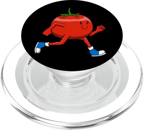 Ironische Tomate Marathonlauf Hobbyläufer PopSockets PopGrip für MagSafe Ironische Tomate Marathonlauf Hobbyläufer PopSockets PopGrip für MagSafe von Leichtathletik Leichtathletik Laufmarathon