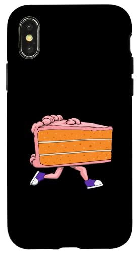 Ironische Torte Marathonlauf Hobbyläuferin Hülle für iPhone X/XS Ironische Torte Marathonlauf Hobbyläuferin Hülle für iPhone X/XS von Leichtathletik Leichtathletik Laufmarathon
