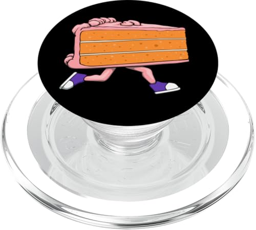 Ironische Torte Marathonlauf Hobbyläuferin PopSockets PopGrip für MagSafe Ironische Torte Marathonlauf Hobbyläuferin PopSockets PopGrip für MagSafe von Leichtathletik Leichtathletik Laufmarathon