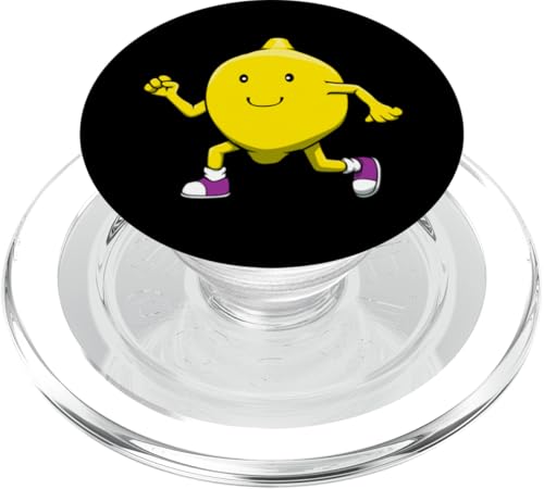 Ironische Zitrone Marathonlauf Hobbyläuferin PopSockets PopGrip für MagSafe Ironische Zitrone Marathonlauf Hobbyläuferin PopSockets PopGrip für MagSafe von Leichtathletik Leichtathletik Laufmarathon