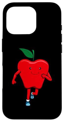 Ironischer Apfel Laufmarathon Hobbyläufer Hülle für iPhone 16 Pro Ironischer Apfel Laufmarathon Hobbyläufer Hülle für iPhone 16 Pro von Leichtathletik Leichtathletik Laufmarathon