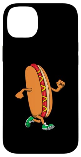 Ironischer Hot Dog Laufen Marathon Hobbyläufer Hülle für iPhone 14 Plus Ironischer Hot Dog Laufen Marathon Hobbyläufer Hülle für iPhone 14 Plus von Leichtathletik Leichtathletik Laufmarathon