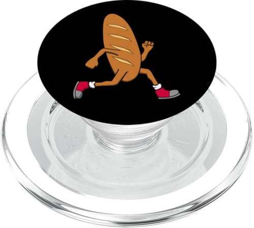 Ironisches Baguette Laufen Marathon Bäcker Läufer PopSockets PopGrip für MagSafe Ironisches Baguette Laufen Marathon Bäcker Läufer PopSockets PopGrip für MagSafe von Leichtathletik Leichtathletik Laufmarathon