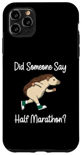 Jemand sagt Halbmarathon Ironischer Igel Läufer Hülle für iPhone 11 Pro Max Jemand sagt Halbmarathon Ironischer Igel Läufer Hülle für iPhone 11 Pro Max von Leichtathletik Leichtathletik Laufmarathon