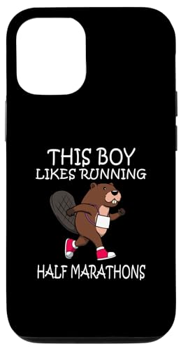 Junge mag Halbmarathon Ironischer Biber Otter Hülle für iPhone 12/12 Pro Junge mag Halbmarathon Ironischer Biber Otter Hülle für iPhone 12/12 Pro von Leichtathletik Leichtathletik Laufmarathon