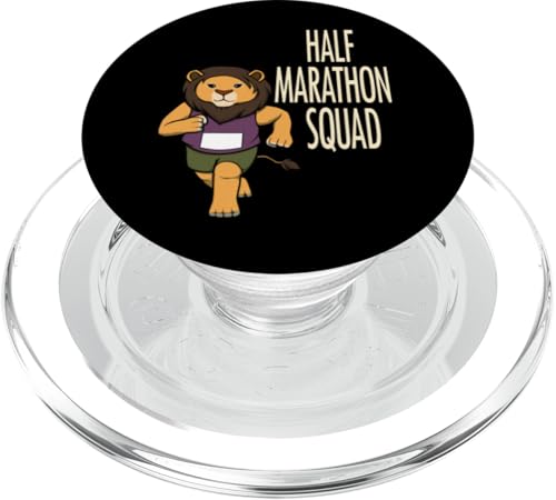 Lion Running Halbmarathon Kader Läufer PopSockets PopGrip für MagSafe Lion Running Halbmarathon Kader Läufer PopSockets PopGrip für MagSafe von Leichtathletik Leichtathletik Laufmarathon