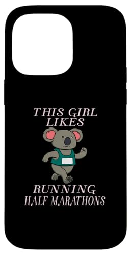 Mädchen mag Halbmarathon Ironischer Koala-Läufer Hülle für iPhone 14 Pro Max Mädchen mag Halbmarathon Ironischer Koala-Läufer Hülle für iPhone 14 Pro Max von Leichtathletik Leichtathletik Laufmarathon