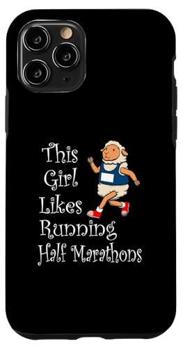 Mädchen mag Halbmarathon Ironisches Schaf Läufer Hülle für iPhone 11 Pro Mädchen mag Halbmarathon Ironisches Schaf Läufer Hülle für iPhone 11 Pro von Leichtathletik Leichtathletik Laufmarathon