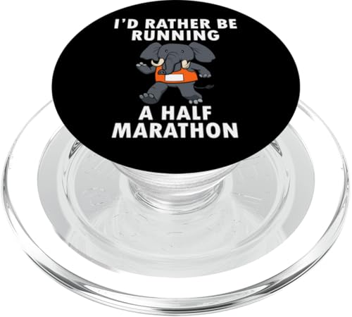 Niedlicher Elefant Halbmarathon Laufen Hobby Sport PopSockets PopGrip für MagSafe Niedlicher Elefant Halbmarathon Laufen Hobby Sport PopSockets PopGrip für MagSafe von Leichtathletik Leichtathletik Laufmarathon