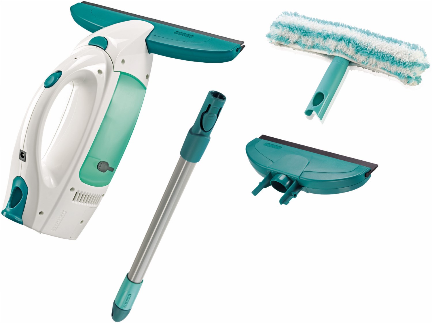 Dry&Clean Komplettset Fenstersauger weiß/grün Dry&Clean Komplettset Fenstersauger weiß/grün von Leifheit