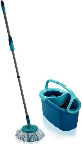 LEIFHEIT Clean Twist Disc Mop Wischsystem & -eimer Einzeltank Blau (52101) von Leifheit