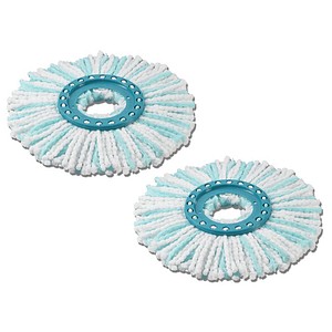 LEIFHEIT CleanTwist DiscMop micro Wischmopp-Ersatzkopf Mikrofaser 60 °C waschbar, 2 St. LEIFHEIT CleanTwist DiscMop micro Wischmopp-Ersatzkopf Mikrofaser 60 °C waschbar, 2 St. von Leifheit