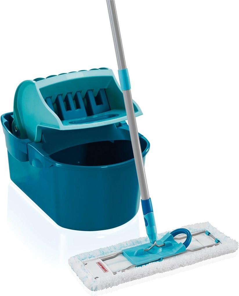 Leifheit 55092 Set Wischtuchpresse Profi Compact mit Bodenwischer (55092) von Leifheit