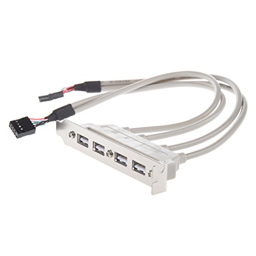 MainBoard 4 Port USB 2.0 auf 9 Pin Header-Halterungskabel von Leihao