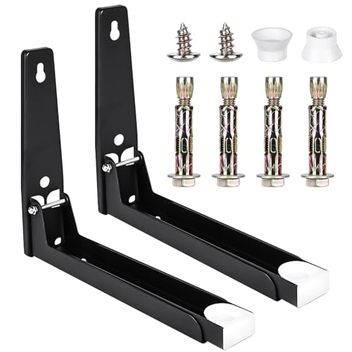 2 Stk Mikrowellenhalterung aus Edelstahl: Universal Mikrowellen Halterung Mit Ausziehbaren Armen, Faltbare Halter für Mikrowelle, Wandhalterung Mikrowellenhalter für Meisten Mikrowellenherde, Backofen 2 Stk Mikrowellenhalterung aus Edelstahl: Universal Mikrowellen Halterung Mit Ausziehbaren Armen, Faltbare Halter für Mikrowelle, Wandhalterung Mikrowellenhalter für Meisten Mikrowellenherde, Backofen von Leikurvo