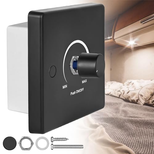 DC 12-24V LED Dimmer PWM Dimmschalter für Led Lampen Dimmschalter Kontrolle Led Dimmer Schnurdimmer für Wohnmobil Boot LKW Wohnwagen für Halogen Glühlampe Dimmbare LED-Lampen DC 12-24V LED Dimmer PWM Dimmschalter für Led Lampen Dimmschalter Kontrolle Led Dimmer Schnurdimmer für Wohnmobil Boot LKW Wohnwagen für Halogen Glühlampe Dimmbare LED-Lampen von Leikurvo