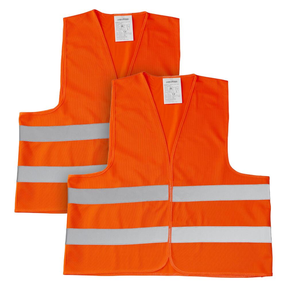 Leina-W. Warnw.-Set orange 2St von Leina-Werke