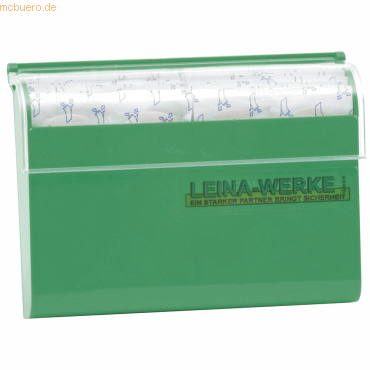 Leina-Werke Pflaster Spender für Wandbefestigung gefüllt grün Leina-Werke Pflaster Spender für Wandbefestigung gefüllt grün von Leina-Werke