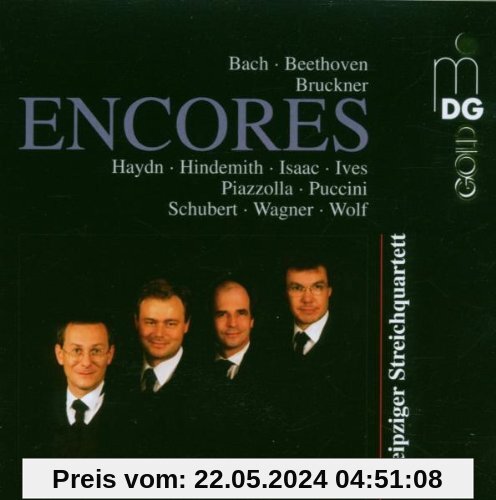 Encores von Leipziger Streichquartett