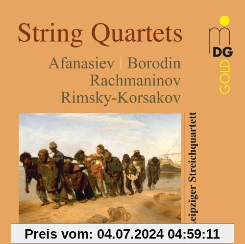 Russische Streichquartette von Leipziger Streichquartett