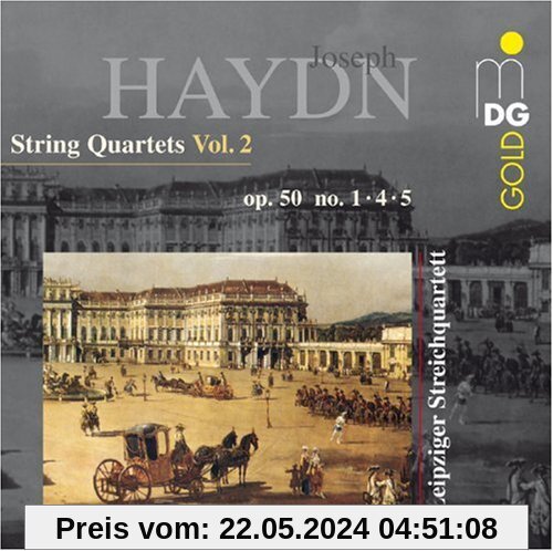 Streichquartette Op.50 1,4+5 von Leipziger Streichquartett