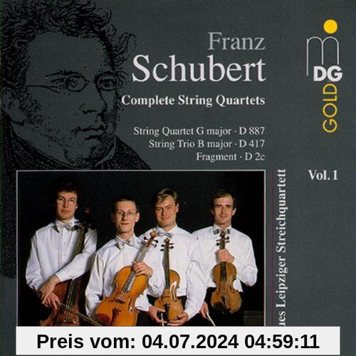 Streichquartette Vol. 1 von Leipziger Streichquartett