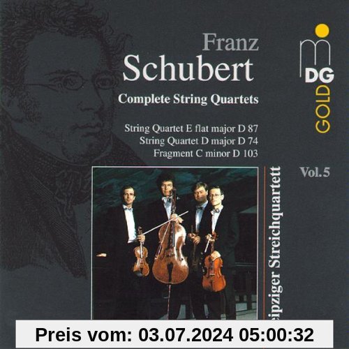 Streichquartette Vol. 5 von Leipziger Streichquartett
