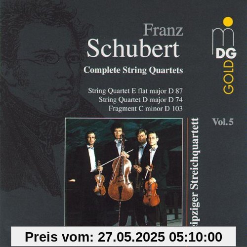 Streichquartette Vol. 5 von Leipziger Streichquartett