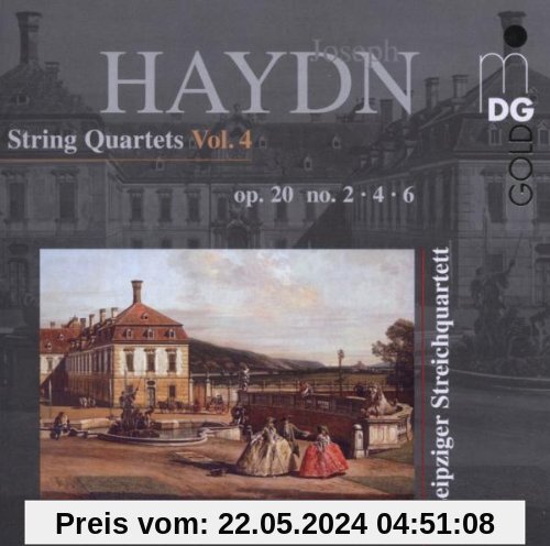 Streichquartette Vol.4,Op.20,Nr.2,4 & 6 von Leipziger Streichquartett