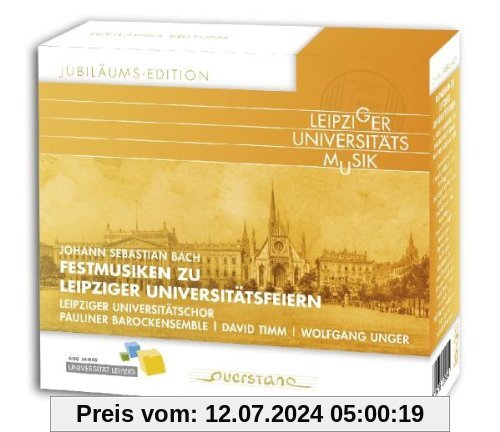 Festmusiken zu Leipziger Universitätsfeiern von Leipziger Universitätschor