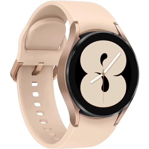 Kompatibel mit Samsung Galaxy Watch 4 40 mm 42 mm 44 mm 46 mm 3 41 mm Armbänder 20 mm Ersatzband aus weichem Silikon Sport Strap für Galaxy Watch 42 mm Active 2 40 mm 44 mm, Rosa von Leishouer