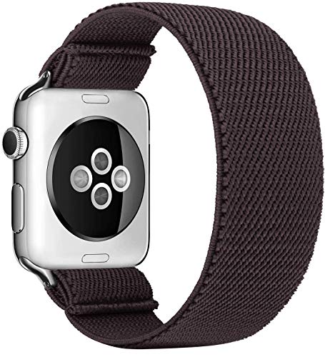 Solo Loop Uhrenarmband Kompatibel mit Apple Watch Armband 45mm 41mm 40mm 44mm 38mm 42mm Weichem Elastisches Sport Ersatzarmbänder für IWatch Series 7/6/SE/5/4/3 Scrunchies Strap,NEU 11 42mm/44mm/45mm von Leishouer