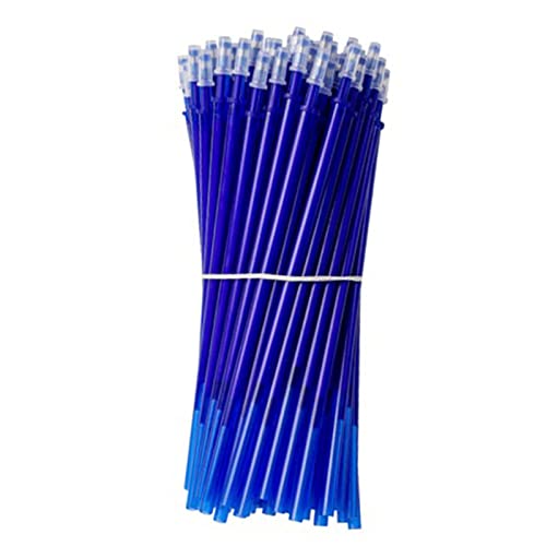 50 Stück radierbare Kugelschreiberminen, Zeichnen, Ersatz-Marker, Schreibwarenbedarf, blau, 0,5 mm 50 Stück radierbare Kugelschreiberminen, Zeichnen, Ersatz-Marker, Schreibwarenbedarf, blau, 0,5 mm von Leisurealeaneag