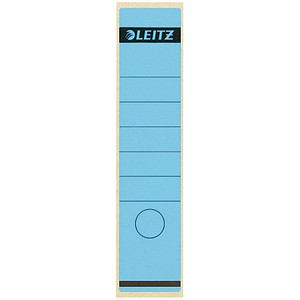 10 LEITZ Ordneretiketten 1640 blau für 8,0 cm Rückenbreite von Leitz