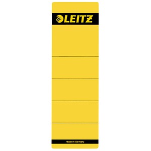 10 LEITZ Ordneretiketten 1642 gelb für 8,0 cm Rückenbreite von Leitz