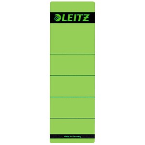 10 LEITZ Ordneretiketten 1642 grün für 8,0 cm Rückenbreite von Leitz