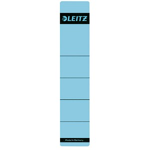 10 LEITZ Ordneretiketten 1643 blau für 5,2 cm Rückenbreite 10 LEITZ Ordneretiketten 1643 blau für 5,2 cm Rückenbreite von Leitz