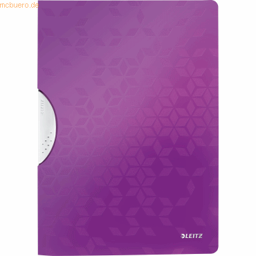 10 x Leitz Cliphefter Wow ColorClip A4 ca. 30 Blatt violett 10 x Leitz Cliphefter Wow ColorClip A4 ca. 30 Blatt violett von Leitz
