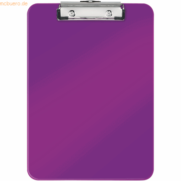 10 x Leitz Klemmbrett Wow A4 Polystyrol violett 10 x Leitz Klemmbrett Wow A4 Polystyrol violett von Leitz
