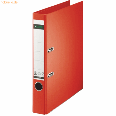 10 x Leitz Ordner Pappe A4 180 Grad 50mm hellrot 10 x Leitz Ordner Pappe A4 180 Grad 50mm hellrot von Leitz