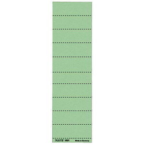 100 LEITZ Beschriftungsschilder für Hängeregister 1901 grün von Leitz