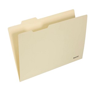 100 LEITZ Einstellmappen 2434 DIN A4 chamois 100 LEITZ Einstellmappen 2434 DIN A4 chamois von Leitz