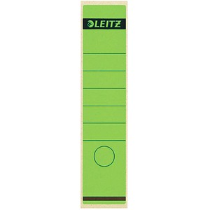 100 LEITZ Ordneretiketten 1640 grün für 8,0 cm Rückenbreite 100 LEITZ Ordneretiketten 1640 grün für 8,0 cm Rückenbreite von Leitz