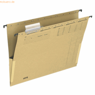Leitz Hängetasche Alpha Duo 29160000 braun 25 Stück von Leitz