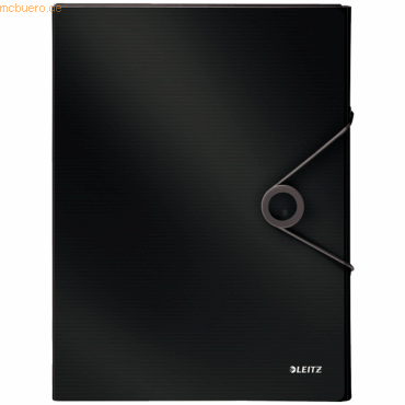 5 x Leitz Ablagebox Solid A4 PP bis 250 Blatt schwarz 5 x Leitz Ablagebox Solid A4 PP bis 250 Blatt schwarz von Leitz